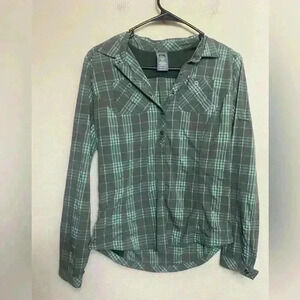 REI Womens plaid camping shirt size XXS
